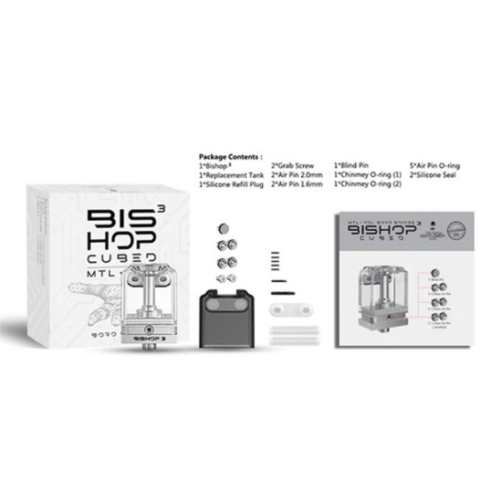 Ambition Mods & The Vaping Gentlemen Bishop Cubed RBA