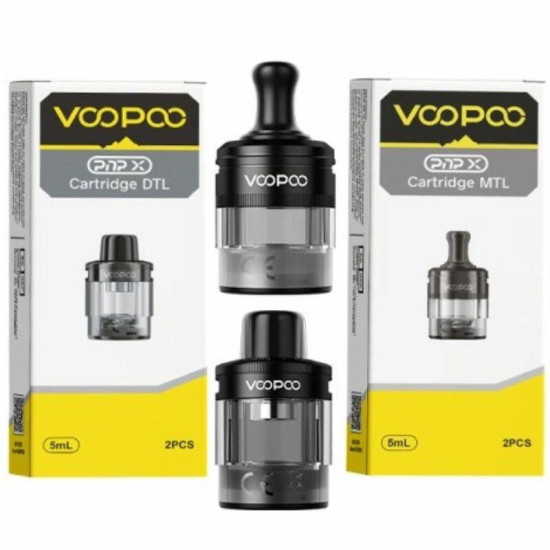 VooPoo Pod PnP X Cartucho DTL & MTL 5ml (Pack2)