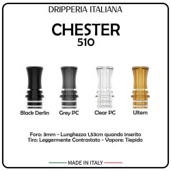 Drip Tip CHESTER 510 Dripperia Italiana