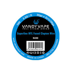 Fio Superfine MTL Fused Clapton NI 80