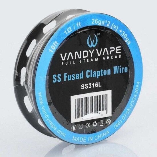 Fio SS Fused Clapton Vandy Vape