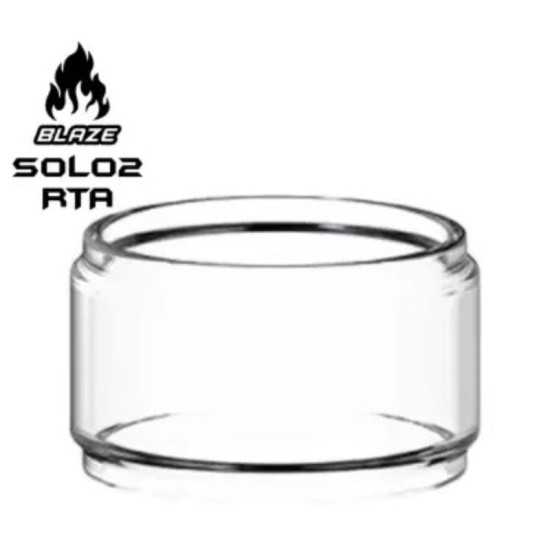 Vidro Pyrex Bubble THC Blaze Solo 2 RTA