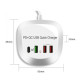 Carregador Rápido PD+QC USB WLX-T3P 40W