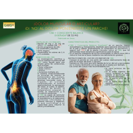 Adesivos CBD Consciente Balance Diseñada