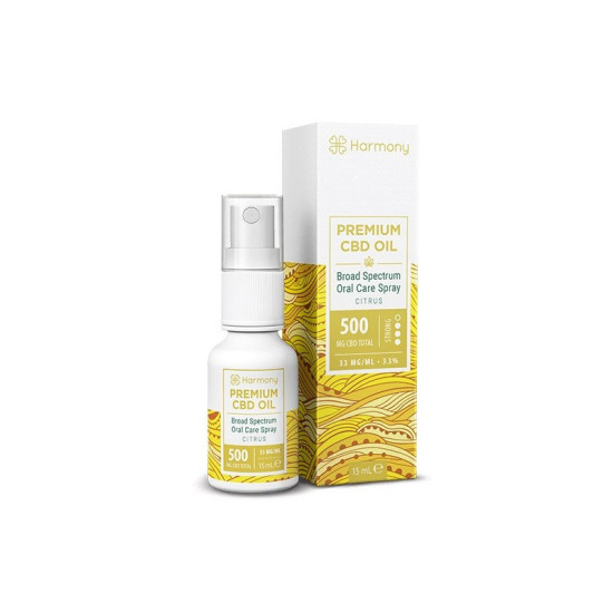 Harmony CBD Oil Spray Citrus