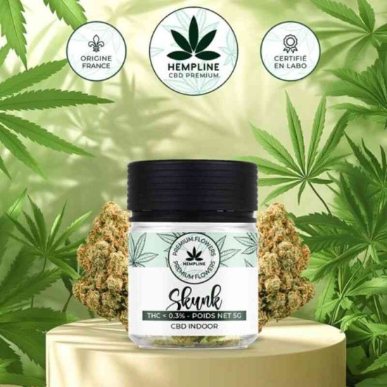 Flor CBD Skunk 5gr. Hempline