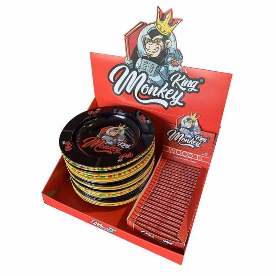 King Monkey Cinzeiro + Mortalhas Brown