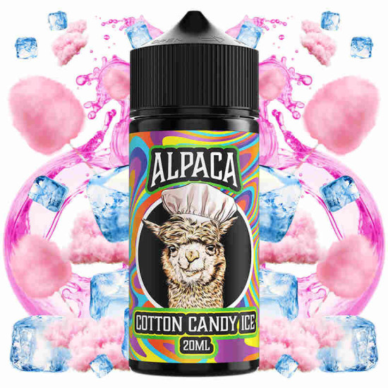 Alpaca Cotton Candy Ice Aroma Longfill