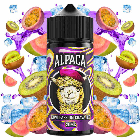 Alpaca Kiwi Passion Guava Ice Aroma Longfill