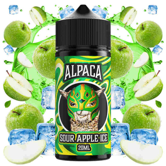 Alpaca Sour Apple Ice Aroma Longfill