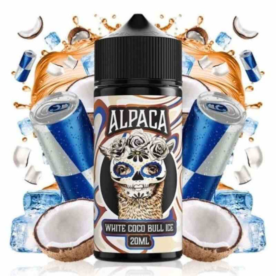 Alpaca White Coco Bull Ice Aroma Longfill