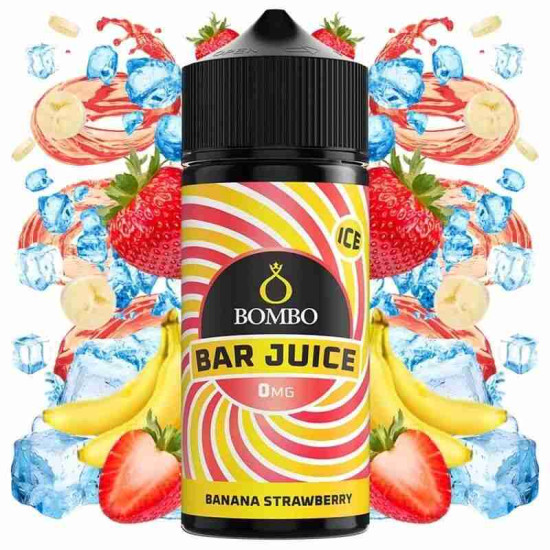 Bombo Bar Juice Banana Strawberry Ice Aroma Longfill