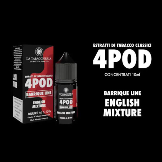 Aroma La Tabaccheria 4Pod English Mixture