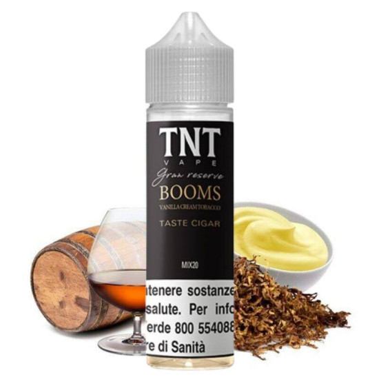 TNT Booms Vanilla Cream Tobacco Gran Reserve Aroma Longfill