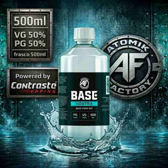 Base 500ml 50VG/50PG Atomik Factory