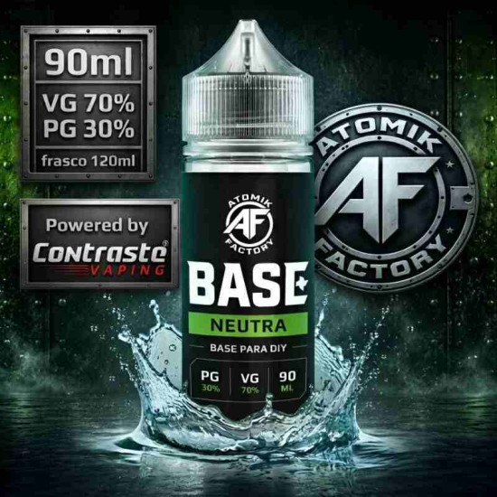 Base 90ml 70VG/30PG Atomik Factory