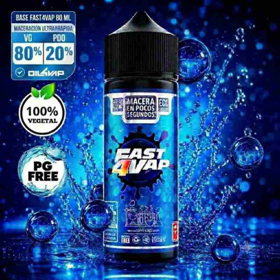 Base 80ml 80VG/20PDO Fast4Vap Oil4Vap