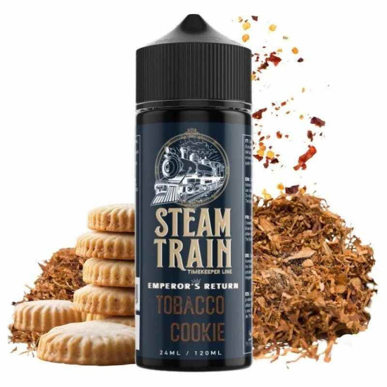 Steam Train Tobacco Cookie Aroma Longfill