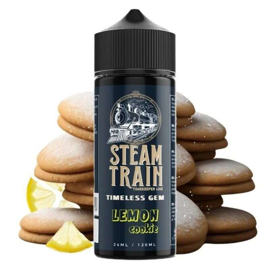 Steam Train Lemon Cookie Aroma Longfill