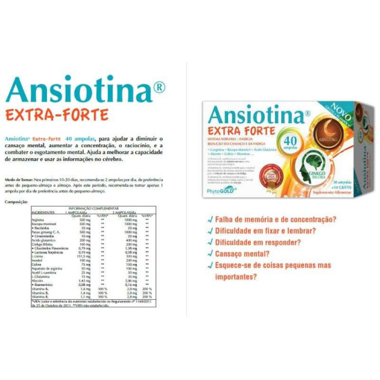 PhytoGOLD Ansiotina Extra-Forte