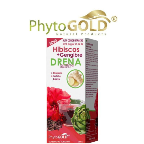 PhytoGOLD Drena Hibiscos Gengibre