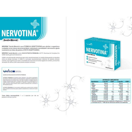 PhytoGOLD Nervotina Saúde Mental