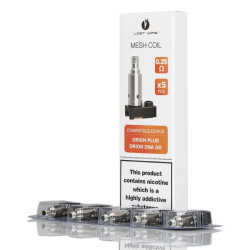 Lost Vape Orion Plus Pod Resistência