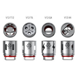 Smok TFV12 Resistência X4 0.15 Ohms (Pack 4)