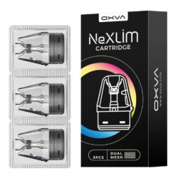 Oxva NeXlim Cartucho com Resistência (Pack 3)