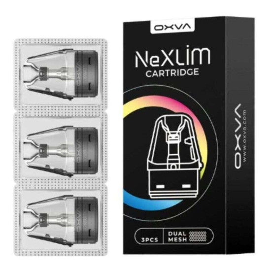 Oxva NeXlim Cartucho com Resistência (Pack 3)