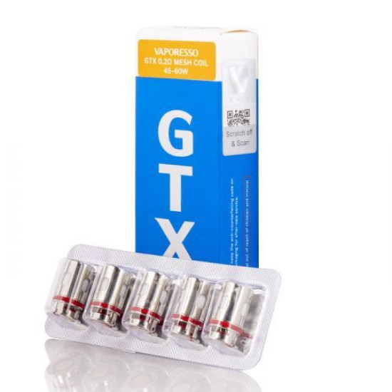 Vaporesso GTX Resistência (Pack 5)