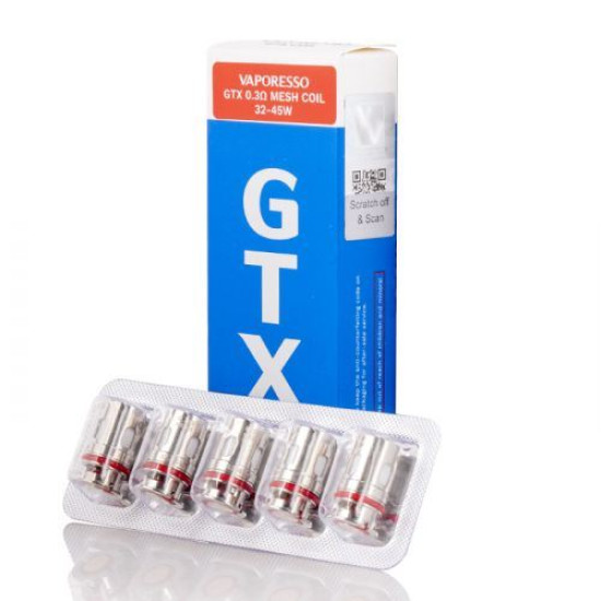 Vaporesso GTX Resistência (Pack 5)