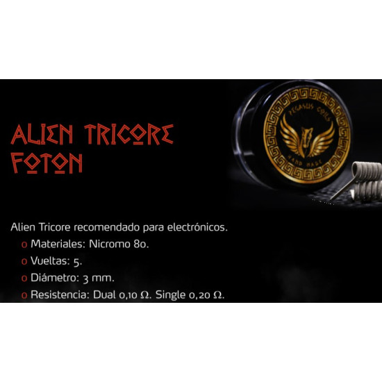 Pegasus Coils Alien Tricore Foton