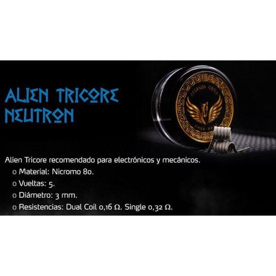 Pegasus Coils Alien Tricore Neutron