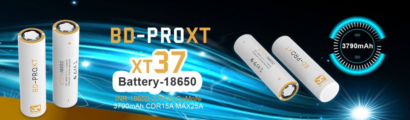 BD Vape BD PRO XT37 18650 Banner Image